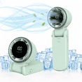 thumbnail image 1 of ATUPEN Portable Fan, 100 Speeds 3 IN 1 Handheld Mini Desk Fan for Travel Sport Outdoor Green, 1 of 6