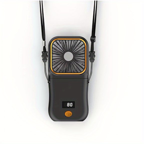 Handheld Folding Fan, Desk Fan, Portable Cooling, Lightweight Fan, Foldable Fan, Durable Build, Batterypowered Fan, Handheld Device, Outdoor Enthusiasts
