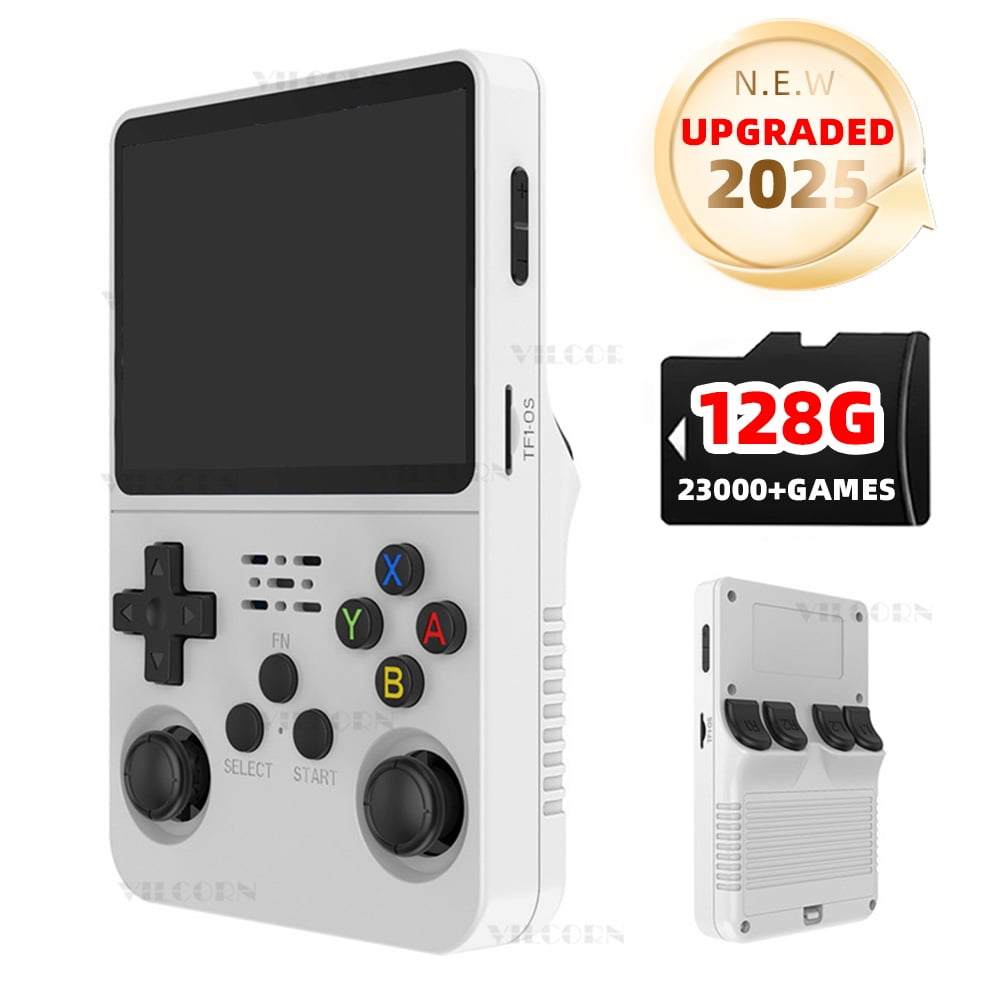 コントローラ VILCORN R36S Handheld Game Console, 128G, 50+ Emulators, for Gift