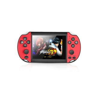 PXP3 slim station Portable Handheld Built-in Video Game Gaming Console  Player Retro Games (RED) 