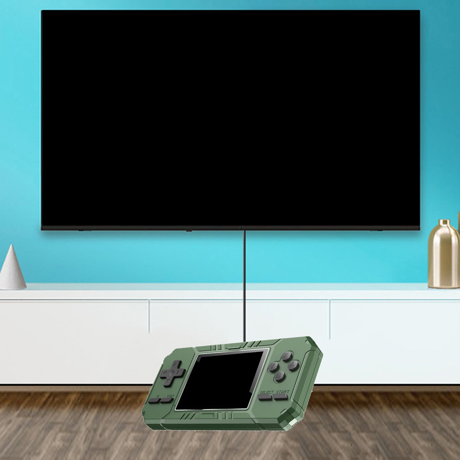 Handheld Game Console 3 Inch Games Consoles BuiltIn 520 Rechargeable Battery Portable Style