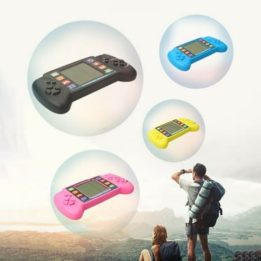 Handheld Game Console, Portable Retro Video Game Console Upgrade 49 Classic FC Games, Electronic Game Player Birthday Xmas Present Storage Bag,Vsgery,Black