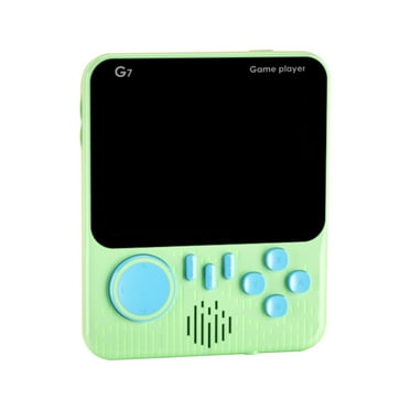 Handheld Game Console,Portable Video Game Console With 666 Classical Games,3.5 Inches Color Screen,500Mah Rechargeable Battery,Support For Tv Green 13.5X10X4Cm