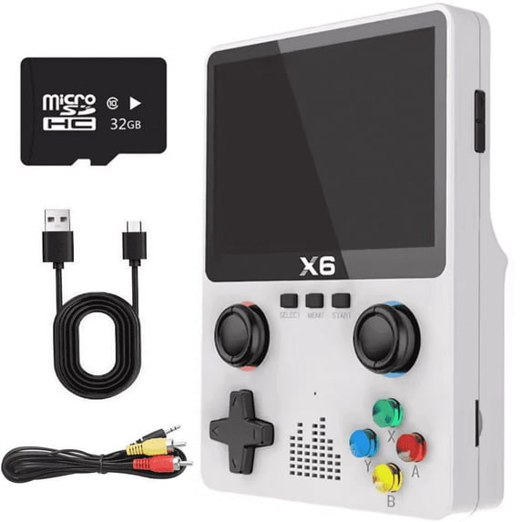 Handheld Game Console for Familiesy with 32G Supports two-player, 5 colors available