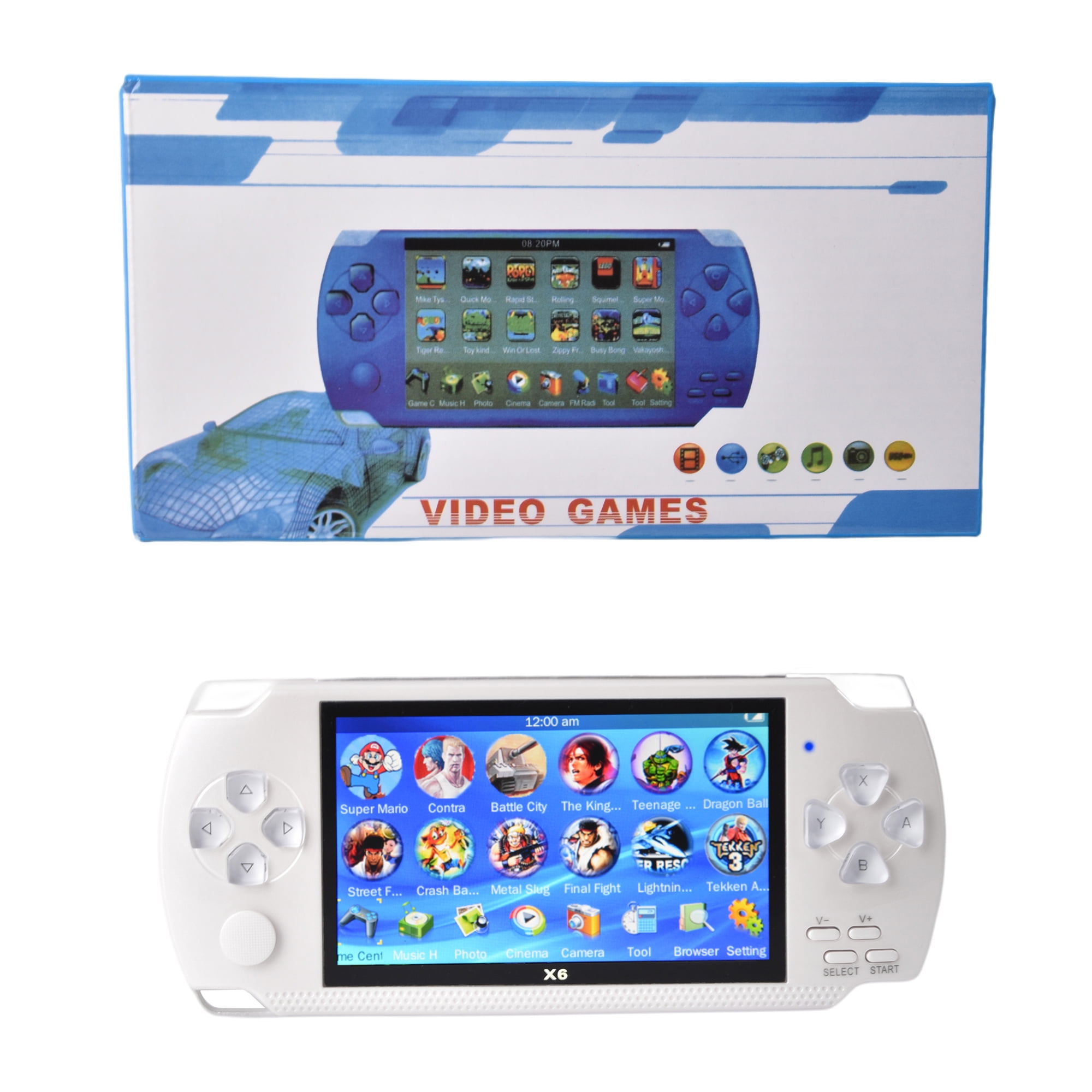 Handheld Game Machine X6 8GB High Definition Screen Builtin Over 10000 Free Games White Christmas Gift d9ec684f e977 4891 8dce 59bd74f9e645.3642b887a526112cdf3c7ed969cc52ad