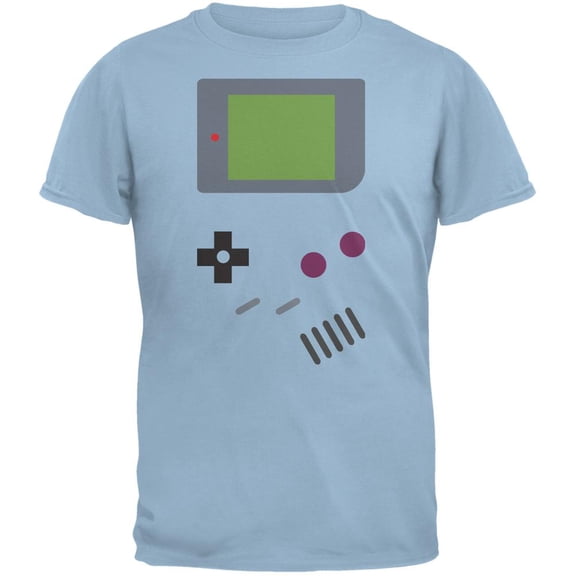 Handheld Gamer Light Blue Adult T-Shirt - Medium