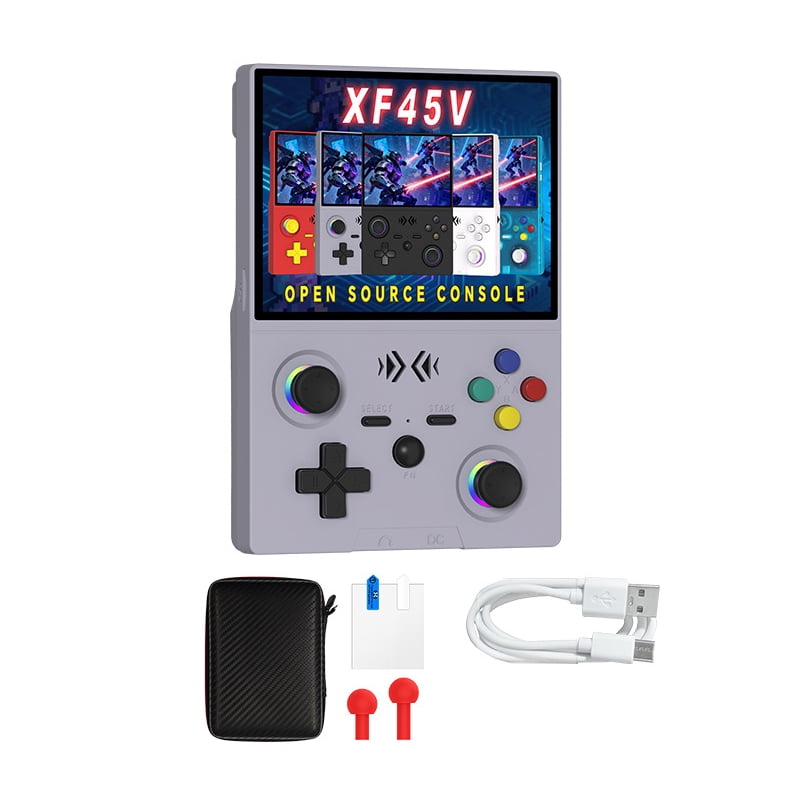 Remote Control Gaming Device Handheld Gaming Device with Fold-Out Rear Stand, Removable Ball-Top ...