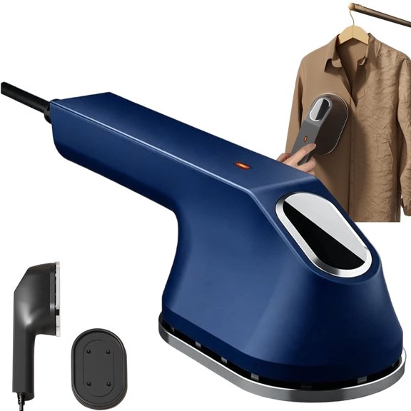 Handheld Garment Steamer, 3-in-1 Portable Steam Iron with Quick Heat Up, Dual Ironing Modes and Smart Temperature Control for Clothes, Travel, Dorm & Home Use