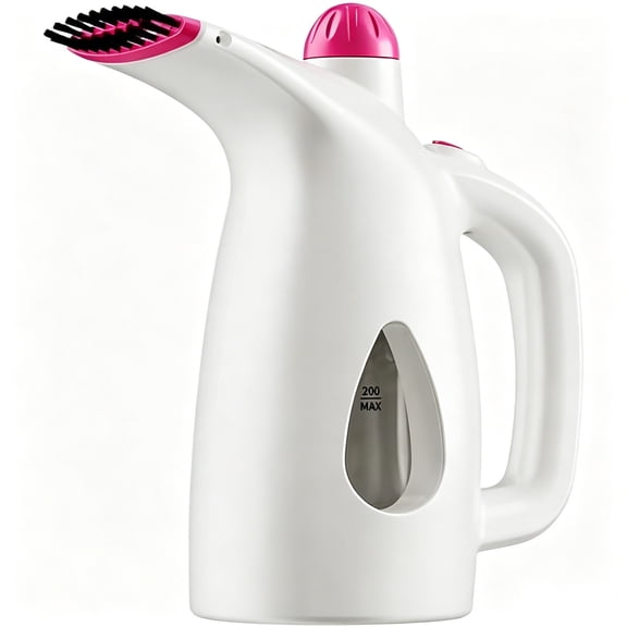 OFEFE 800W Handheld Garment Steamer - Powerful Wrinkle Remover with 200mL Large Water Tank, All-Aluminum Heater & Detachable Brush Head - Compact Travel Steamer for Clothes, Suits, Dresses