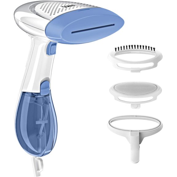 Handheld Garment Steamer for Clothes, ExtremeSteam 1200W, Portable Design,White/Blue