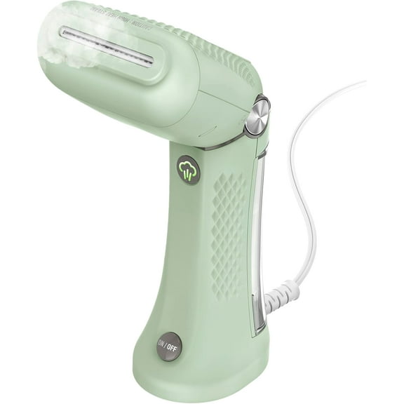 Handheld Garment Steamer for Clothes, Turbo ExtremeSteam 1875W, Portable Handheld Design, Strong Penetrating Steam, White / Champagne