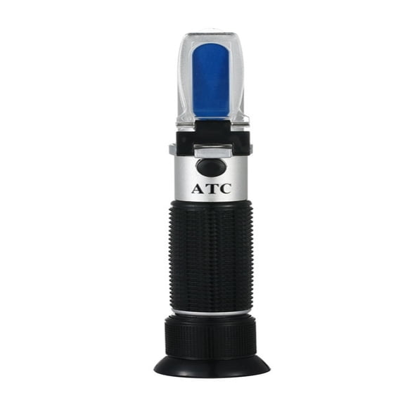 Handheld Glycol Antifreeze Freezing Point Refractometer Concentration Detector Antifreeze Glycol Freezing Point Detector ,Easy to Use