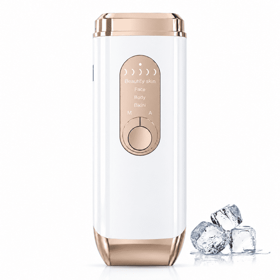 IPL Handheld Hair Removal Device for Men & Women - Portable Full Body Hair Reduction, Gentle At-Home Use