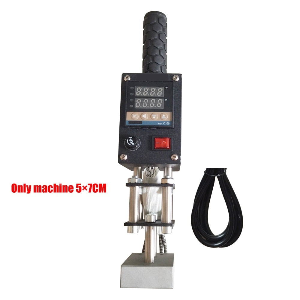 Handheld Heat Press Manual Hot Stamping Machine For Leather Custom ...