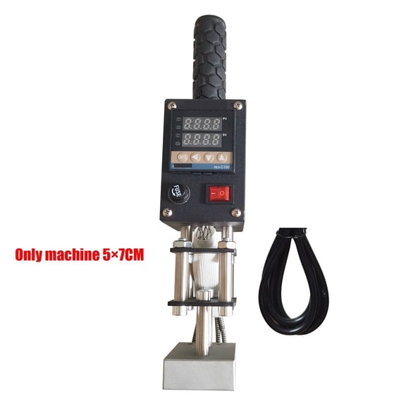 Handheld Heat Press Manual Hot Stamping Machine For Leather Custom Embossing Multi ,Fast-Drying Ink with Crisp Output