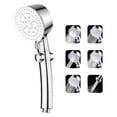 thumbnail image 1 of Handheld High Pressure Shower Head with 6 Spray Mode Detachable Hand Held Showerhead for Bathroom, 1 of 8