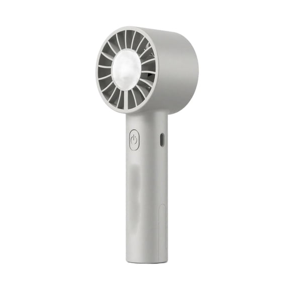 Handheld High Speed Portable Fan Rechargeable Usb Cooling Personal Fan with Desktop Stand 3 Speed Settings for Outdoor Travel Home Office Use White 1 Pack