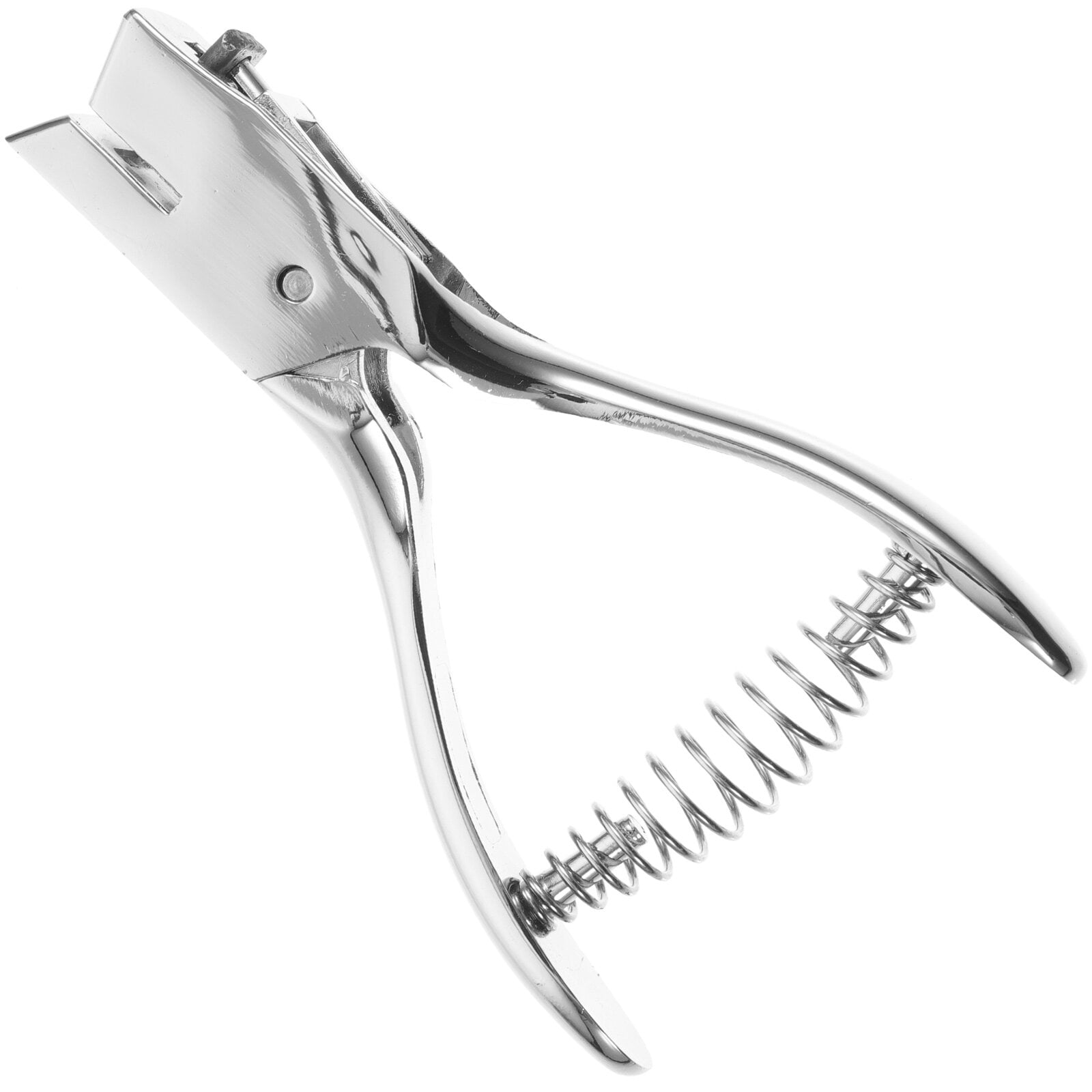 Handheld Hole Puncher Heavy Duty Single Oval Hole Punch Tool for Id