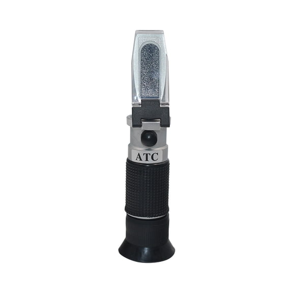 Handheld Honey Refractometer Tester 58-90% 38-43Baume 12-27% Water Copper Core B For Beekeeping Refraction Concentration ,Consistent Readings