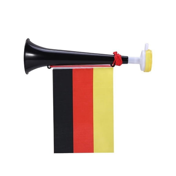 Handheld Horn Loud Noise Makers for Sporting Events Hand Push Pump Bullhorn for Football Soccer Match Birthday Party Car Boat Safety Equipment Fog Horn Cheer-leading Fans