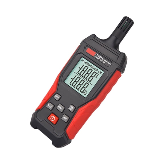 Handheld Hygrometer Thermometers Wet Bulb Indoor Room Digital Temperature and Humidity Detector Monitors
