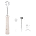 thumbnail image 1 of Handheld Immersion Blender Corded Electric Hand Mixer Stick Blender for Kitchen, Smoothie Maker Soup Blender with Stainless Steel Blade, Portable Food Mixer for Cooking Baking Home Use, White, 1 of 5