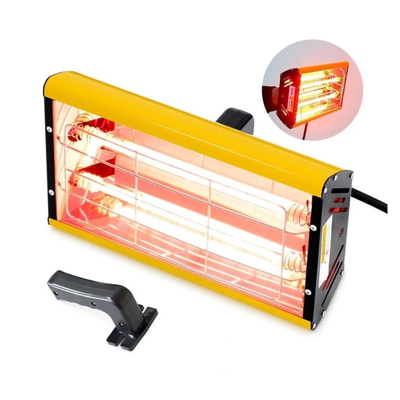 Handheld Infrared Paint Curing Lamp Hot Paint Dryer Heating Lamp Heater Infrared Light for Car Body Repair ,Easy Operation
