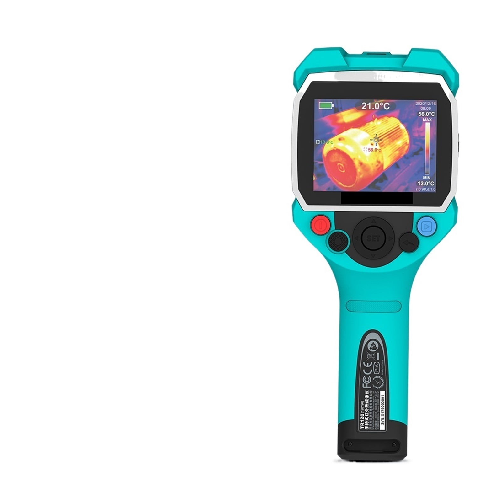 Handheld Dual Camera Infrared Thermal Imager - Portable Temperature Detection Tool (-40°C To 300°C)