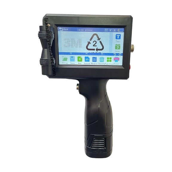 Handheld Inkjet Printer 12.7mm 18 Languages Bar Batch Code Date Number Logo Expiry Date Portable Jet Inkjet Printer