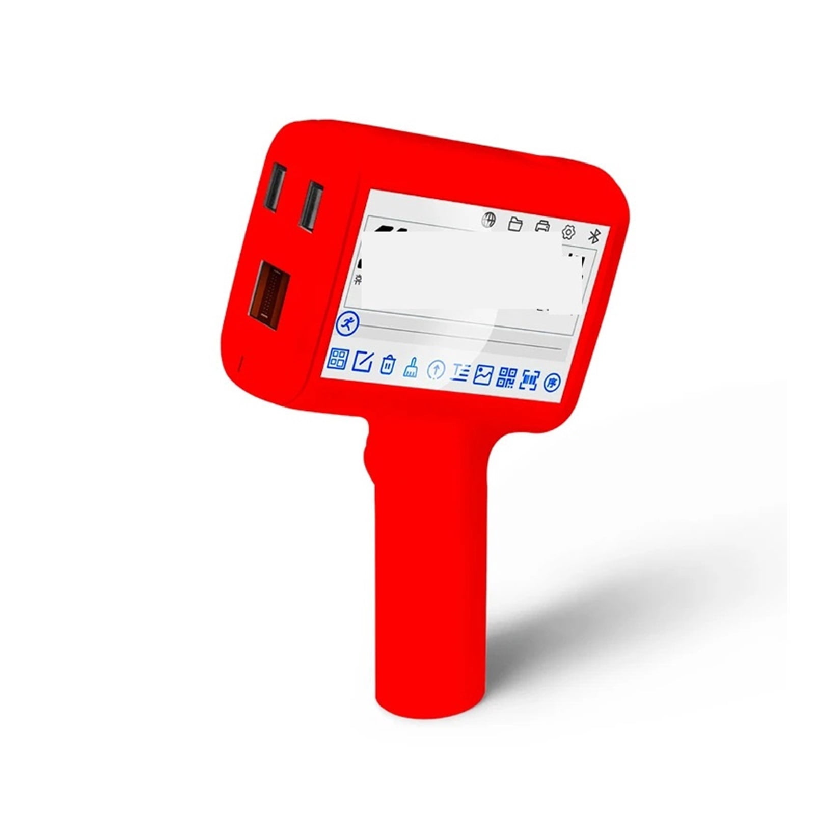Handheld Inkjet Printer 12.7mm Barcode Bar Batch Code Number Logo ...