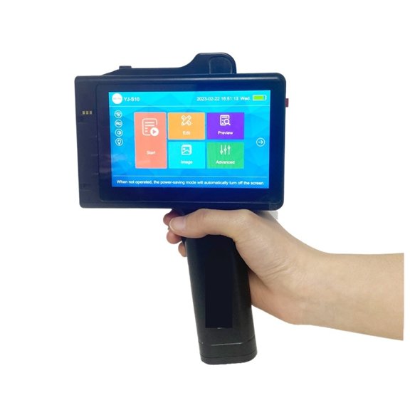 Handheld Inkjet Printer Gun For Logo/Expiry Date/Batch Code/Serial Number/Label/Barcode/QR Code Printer