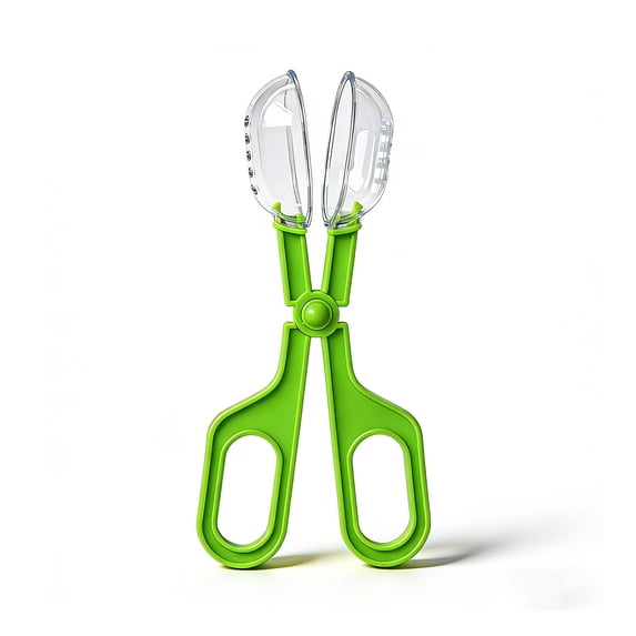 Handheld Insect Catcher Scissor Tongs for Exploration and Outdoor Discovery Bug/Catching Tool for Backyard Fun Science Play Gear for Young Explorers, Green