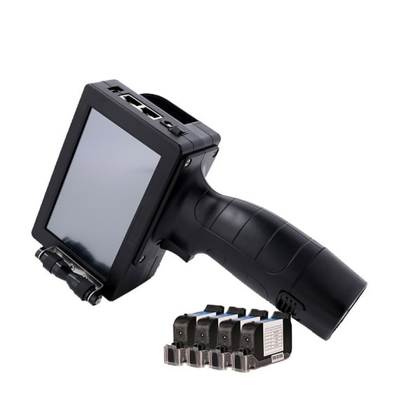 Handheld Jet Print 12.7mm 0.5 Inch Height Inkjet Printer Industrial Handheld Traceability Portable Printer ,Compact Design