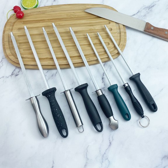 Handheld Kitchen Sharpener Stick, Multi Purpose High Sharpening Rod For Cutlery