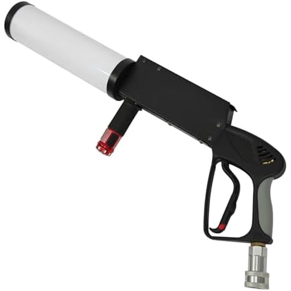 Handheld LED Fog Gun CO2 Jet Machine, CO2 Cannon Fog Machine with 3M Gas Hose, Fogger Smoke Gun for Disco Party Club DJ Stage Effect$$Sound & Recording