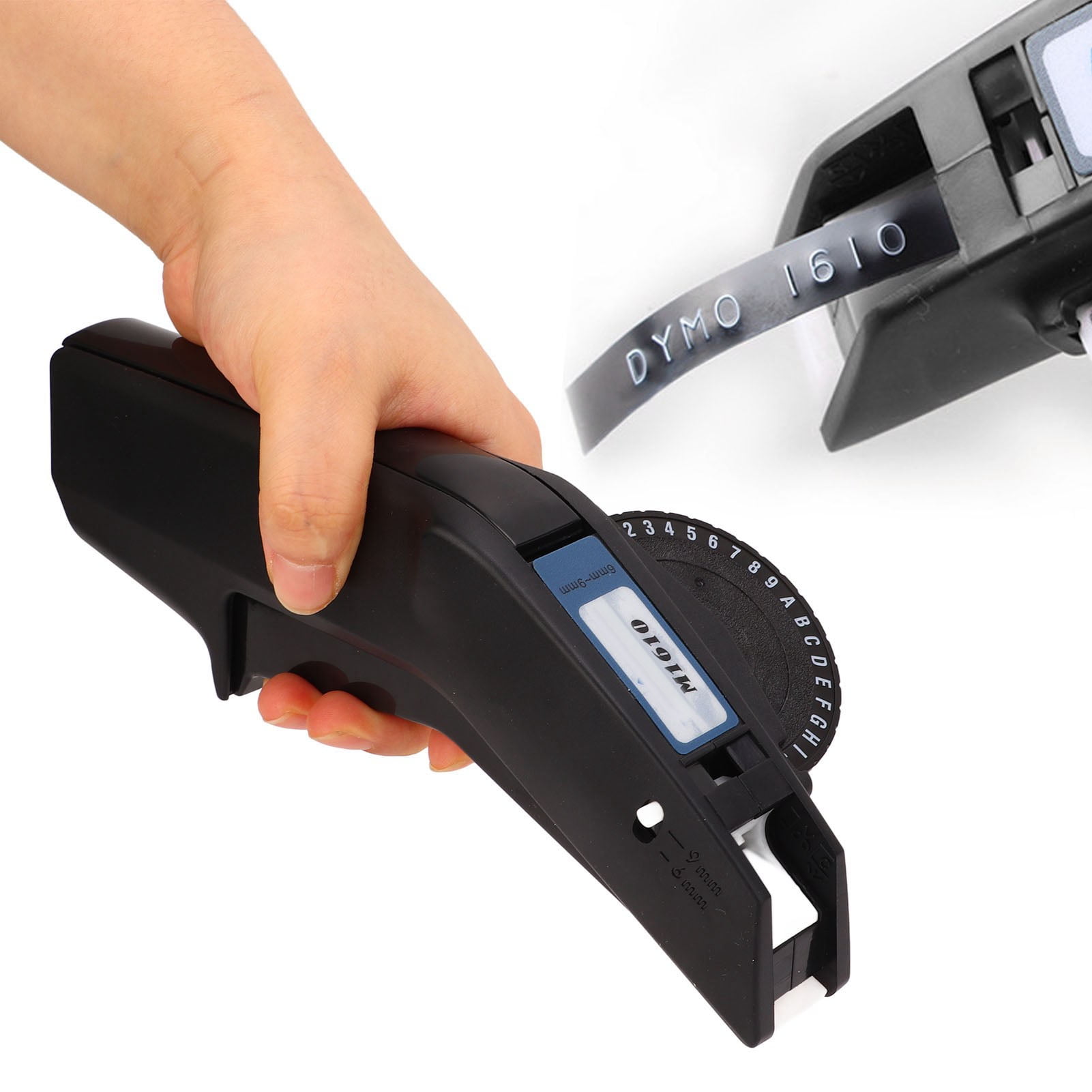 Handheld Label Printer, Embossing Label Maker Clear Number Letter One