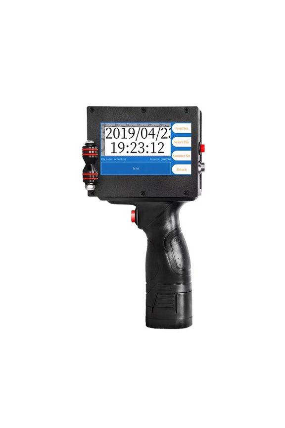 Handheld Logo Date Batch Number Coding Machine Small Automatic Inkjet Printer QR Code Inkjet Printer ,Quick-Drying Ink