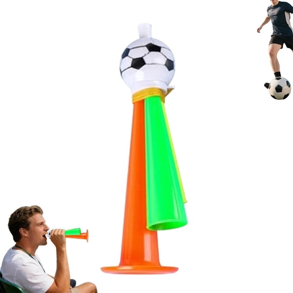 Handheld Loud Cheering Horn Stadium Blow Horn, Soccer Fan Prop for Boating Hiking School-Games Competitions Celebrations Large