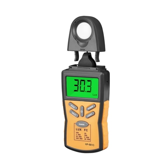 Handheld Lux Meter for Plant Growth Light Measurement 0.1200,000 Lux