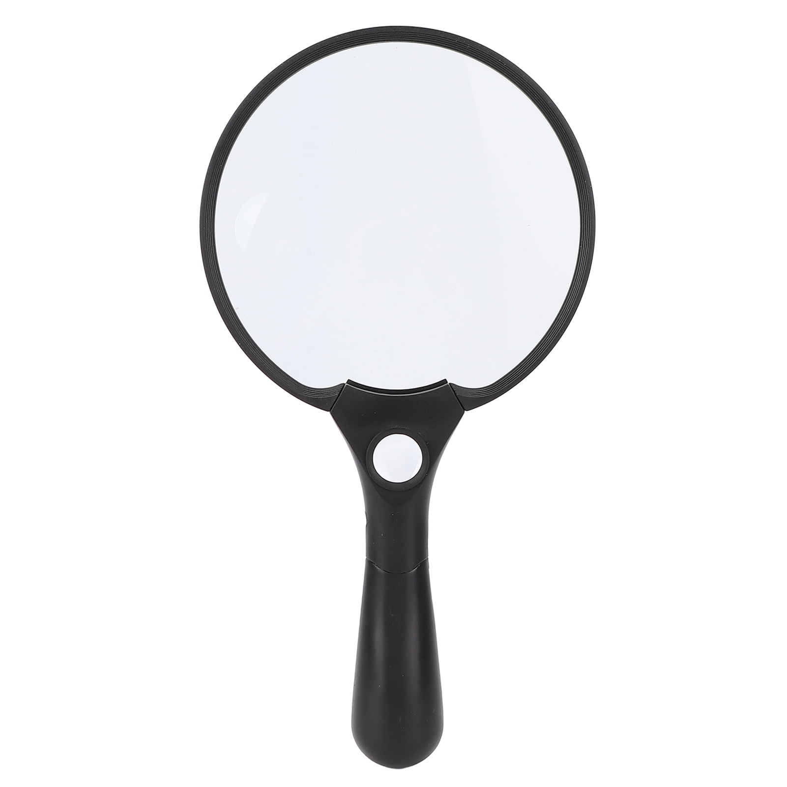 Handheld Magnifying Glass Elderly Portable Magnifier with 3 LED Light