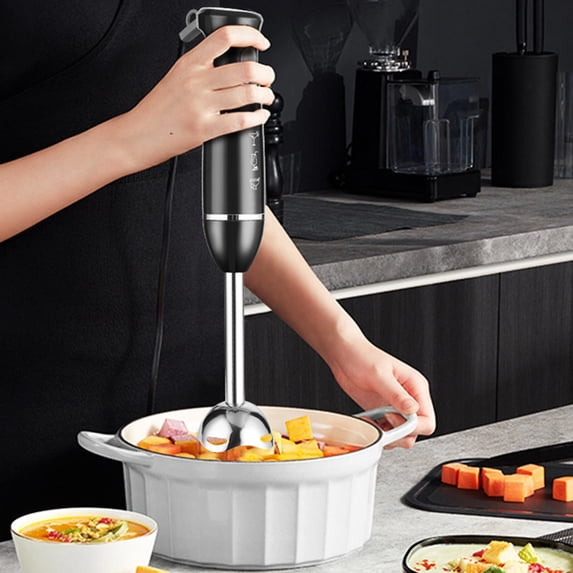 Handheld Meat Grinder, Multifunctional Food Processor for Grinding Mixing Mincing and Baby Food, Powerful Compact Kitchen Appliance for Home Cooking and Meal Preparation