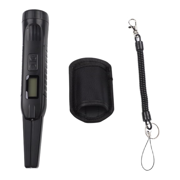 Handheld Metal Detector with LCD Screen, 360-Degree High Sensitivity for Gold Hunting, Adjustable Sound/Vibration Modes, Extreme Temperature Resistant for Outdoor Security and Treasure