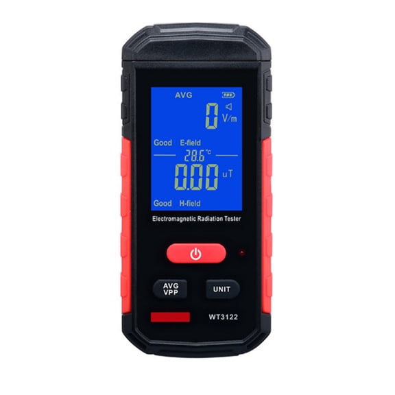 Handheld Meter with Alarm Electromagnetic Field Radiation Hunting Detector Radio Frequency Detector