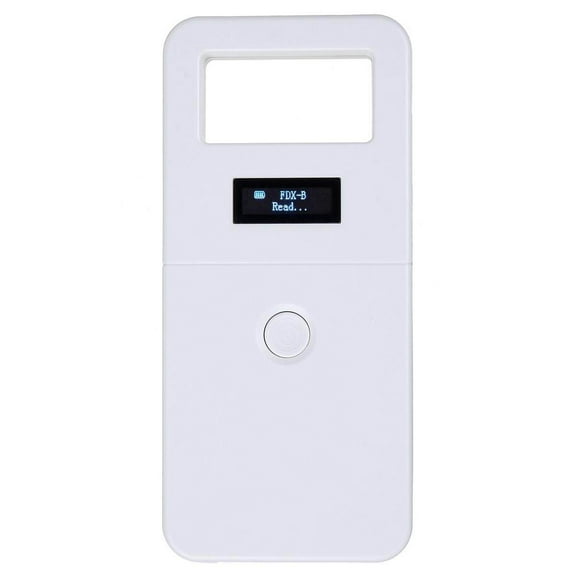 Handheld Microchip Scanner Portable Animal Pet Scanner USB Rechargeable Chip Tag Identification Transponder
