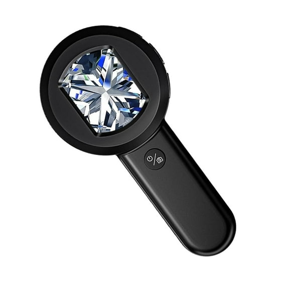 Handheld Microscope With High Resolution Screen Portable Design For Indoor Outdoor Jewelry Evaluations