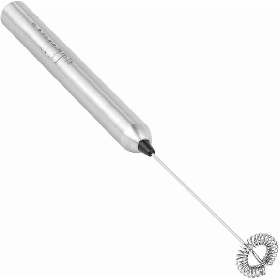 Handheld Milk Frother, Operated HandHeld Portable Mini Mixer Machine Coffee Maker for Latte Cappuccino Milk Foamer 304 Stainless Whisk