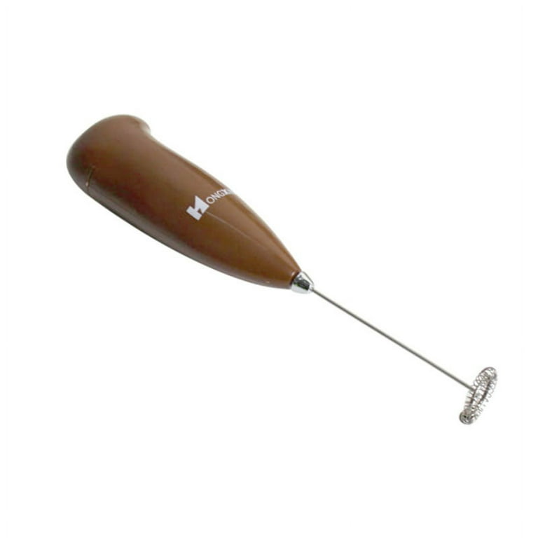 Handheld Milk Frother Wand Battery Coffee Frother and Foam Maker Stainless  Steel Whisk for Italian Cappuccino Or Latte