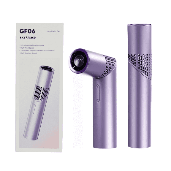 Handheld Mini Fan Portable Handheld Turbo Fan 199 Gear Design for Travel/Summer/Concerts/Lash, Gifts for Women