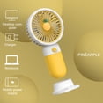 thumbnail image 1 of Handheld Mini Fan Portable Personal Travel Skin Care for Women Cute Cartoon Fruit Small Fan Outdoor Pocket Fan Desktop Learning Fan, 1 of 3