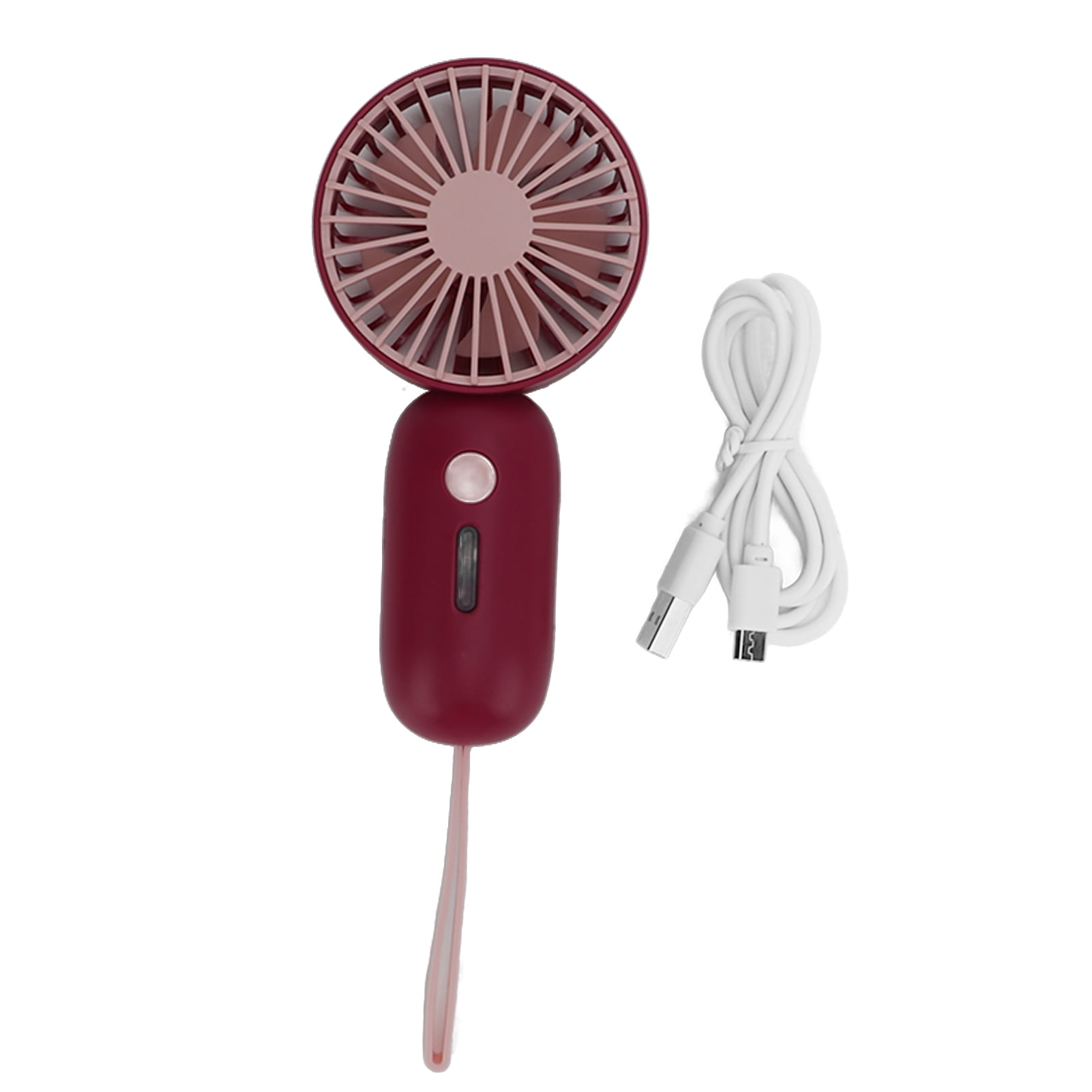 Handheld Mini Fan Three Level Wind Speed USB Charging Portable Handheld
